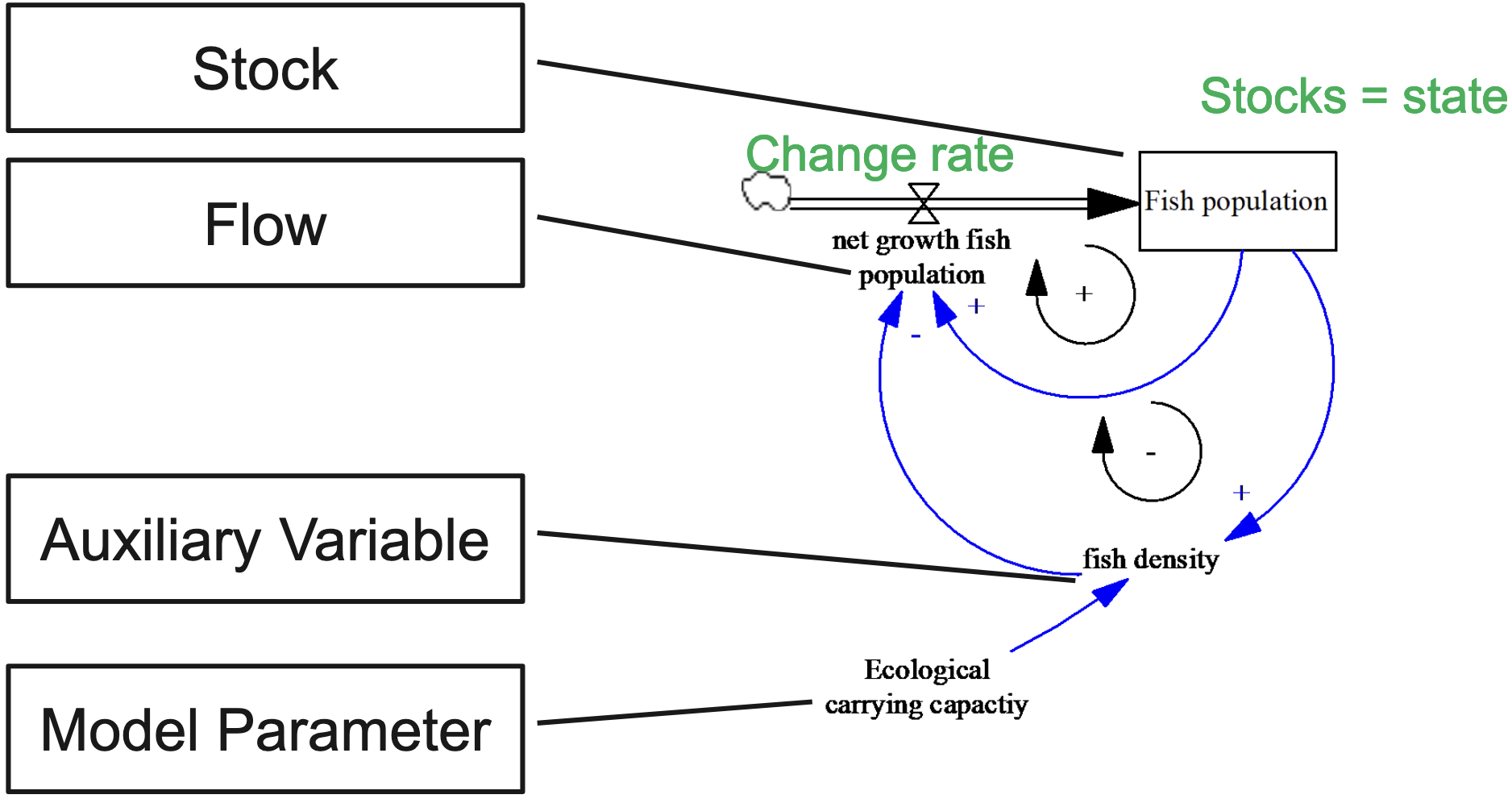 Stock and Flow Diagram